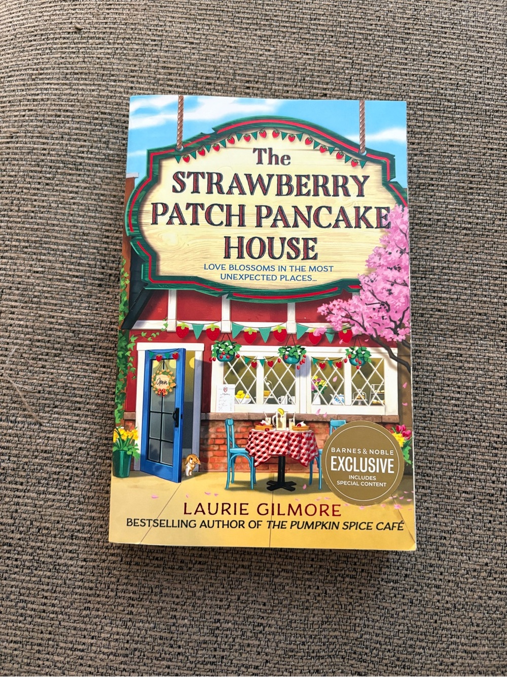 The Strawberry Patch Pancake House - Pink Cover